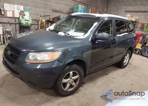 2008 Hyundai Santa Fe Gls z USA, uszkodzony, nr VIN 5NMSG13D38H173290